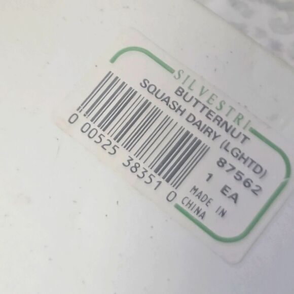 Vintage Silvestri Butternut Squash Dairy Christmas Light House 724/7500 - Picture 15 of 15